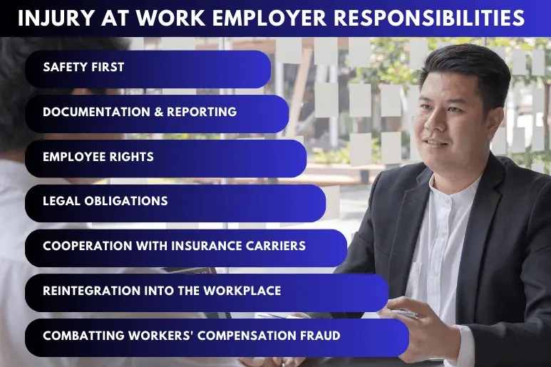 Injury at work: employer responsibilities