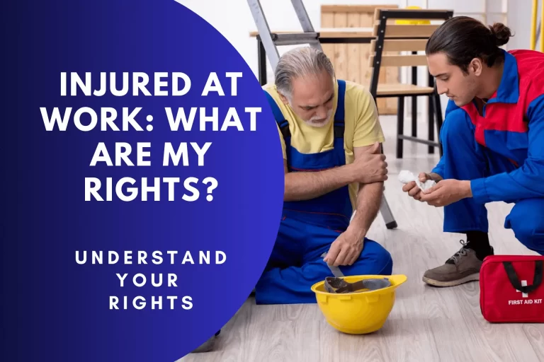 Injured at work: what are my rights? | Understand Your Rights